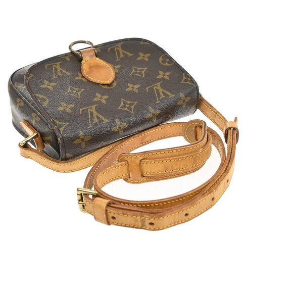 LOUIS VUITTON Mini Saint Cloud Shoulder Bag Monogram Leather BN M51244 39EF327 - Picture 5 of 16